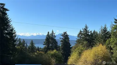 Looking West.