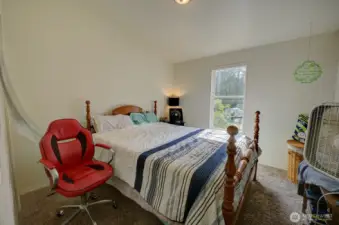 Bedroom 2 with wall-to-wall carpeting