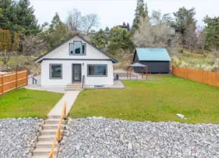 This home’s curb appeal has been elevated, offering the perfect canvas to add your personal touch and make it your own. The storage shed provides ideal space for extra storage, lawn equipment, or tools.