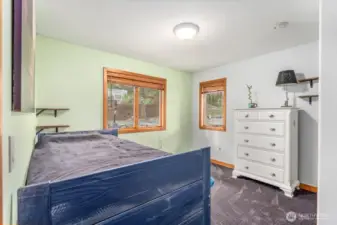 Main floor secondary bedroom