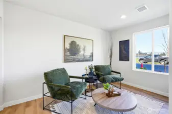 Lower level bedroom, this space can also be used as a work from home office or make it a fun flex space for gaming, a den, or craft room!