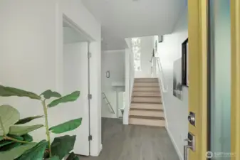 Entry into Townhome