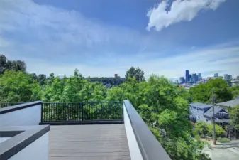 Rooftop Deck with Sprawling Views