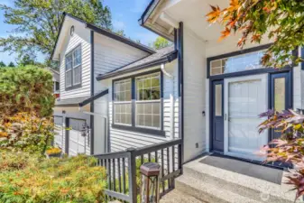 Inviting Porch Entry