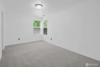 Bedroom #4 on the lower level has a walk-in closet, and is great for a guest room