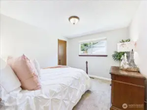 3rd bedroom with walk-in closet.