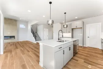 Images of previously completed home.