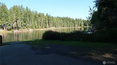 Collins Lake from the community boat launch.