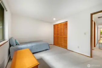 First bedroom at end of hallway