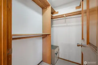 Primary bedroom closet