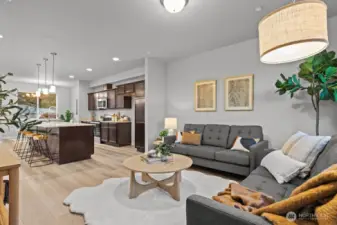 Photographs are for illustrative purposes only. Features, finishes, interior/exterior colors, landscaping and floorplan shown may vary from actual homes built.