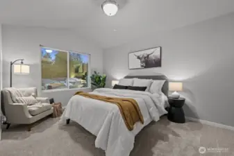 Photographs are for illustrative purposes only. Features, finishes, interior/exterior colors, landscaping and floorplan shown may vary from actual homes built.