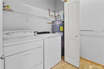 Laundry area.