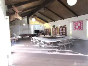 CLUB HOUSE INTERIOR.