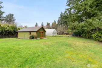 Over 1/3 acre and abutting GRUB Farm, ensuring greenbelt/ garden views.