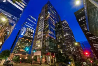 24 story LEED Gold Steel and concrete