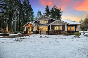 Spacious yard on 1.43 acre lot!