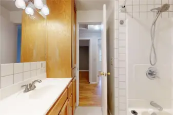 Main floor bathroom.