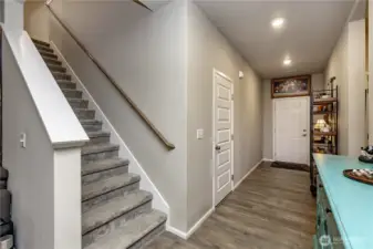 Entry and garage access