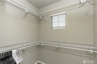 Storage space or bonus walk in closet