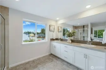 Photos are of the actual home on lot 41. Complete and Ready to move in!