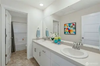 Photos are of the actual home on lot 41. Complete and Ready to move in!