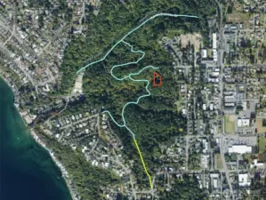 Approximate boundaries are in red.