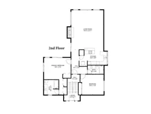 Top level floor plan
