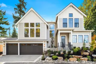 MN Custom Homes presents a craftsman design located on a fantastic street near Grass Lawn Park