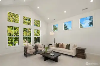 Flexible upper level bonus space