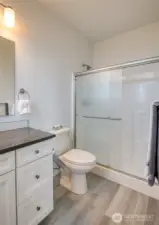 Primary bathroom.