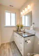 Primary bathroom.