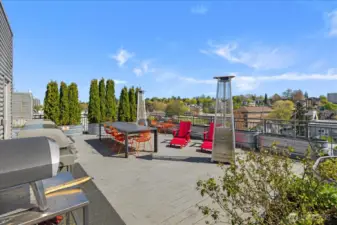 Roof top deck