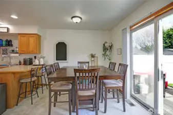 26123 - Dining area leading out to the backyard