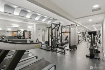 More gym for those who like to workout!