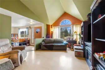 Living Room. Mountain View from this room!