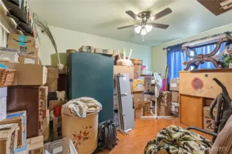 Bedroom 3 (being used for packing room right now)