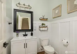 Main floor bathroom