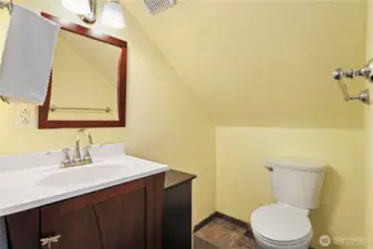 Upstairs bathroom