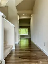 Dramatic entry as you walk in