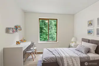 Upstairs: 3rd bedroom