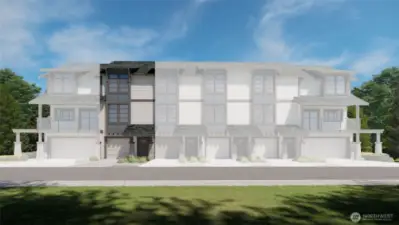 Exterior Rendering- For marketing purposes only. Colors and features may vary.