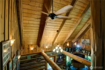 Vaulted ceiling