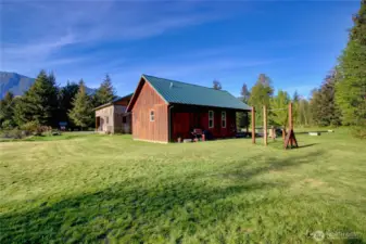 Back of Bunkhouse