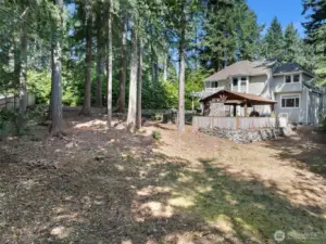 Spacious lot with room to be creative
