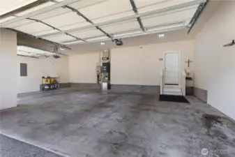 Room for everything in this 3 car garage
