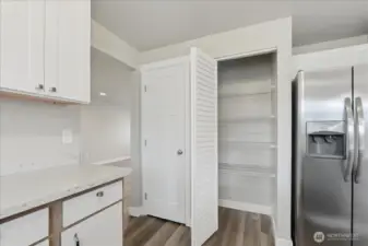 Adjacent to Kitchen On The Left Is The Convenient Oversized Family Room.