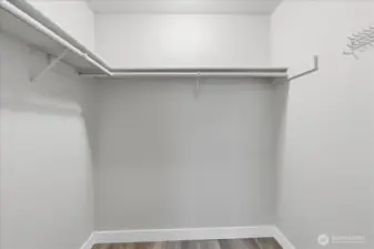 Walkin Closet in Primary Bedroom
