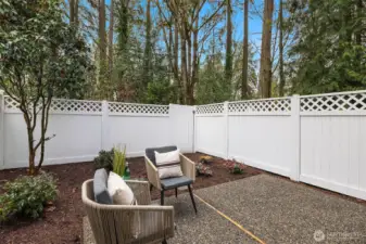 A truly tranquil space to relax, and pet friendly too!