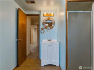 Half bath downstairs